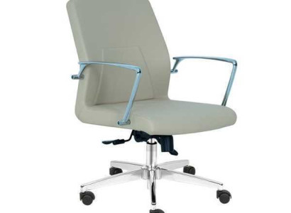 Luxurious imitation leather office chair gaming chair office chair new swivel chair white